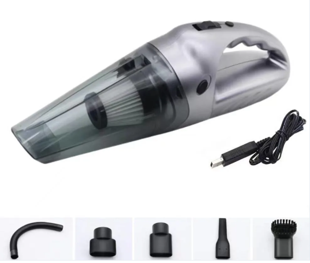 مكنسة سيارة كهربائية لا سلكية لتنظيف الأماكن الجافة و المبللة