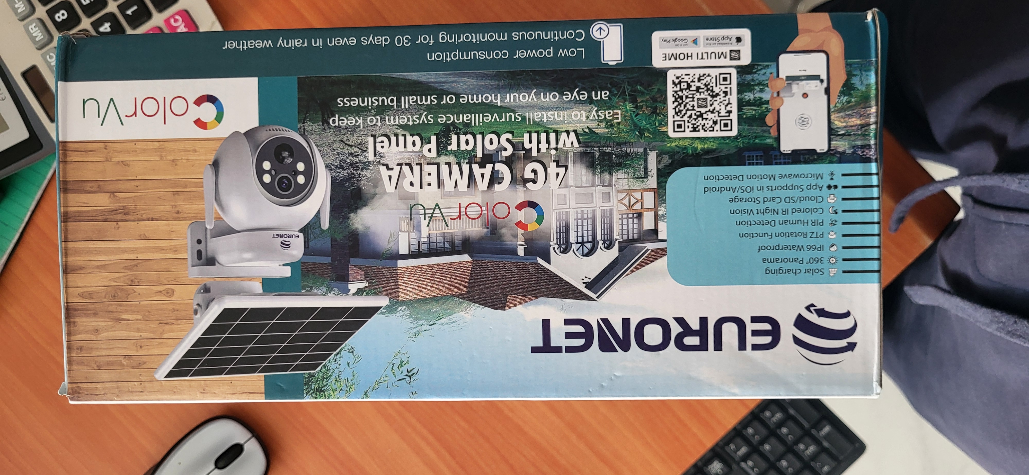 CnnCALERA SOLAR 4G SIM FULL COLOR