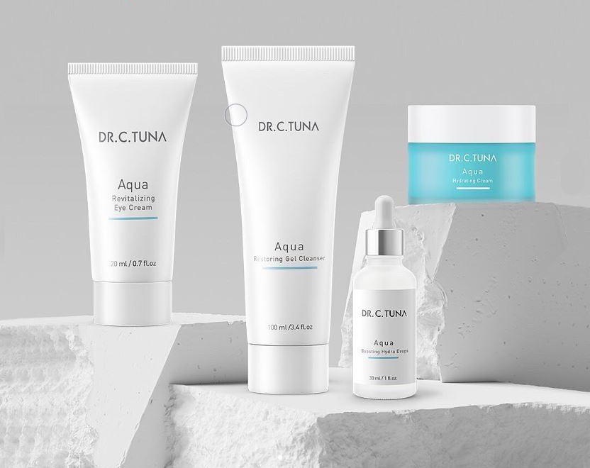 سِت ترطيب عميق Aqua من Farmasi — 4 منتجات