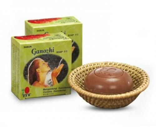 صابونة DXN Ganozhi — لتنظيف لطيف وترطيب عميق بخلاصة الجانوديرما