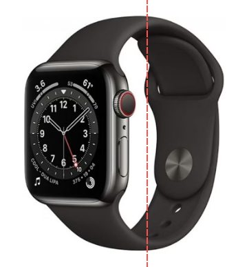 ساعة ذكية مزودة بشاشة تعمل باللمس بالكامل وتقنية بلوتوث ووظيفة الاتصال مع سوار قابل للاستبدال أسود